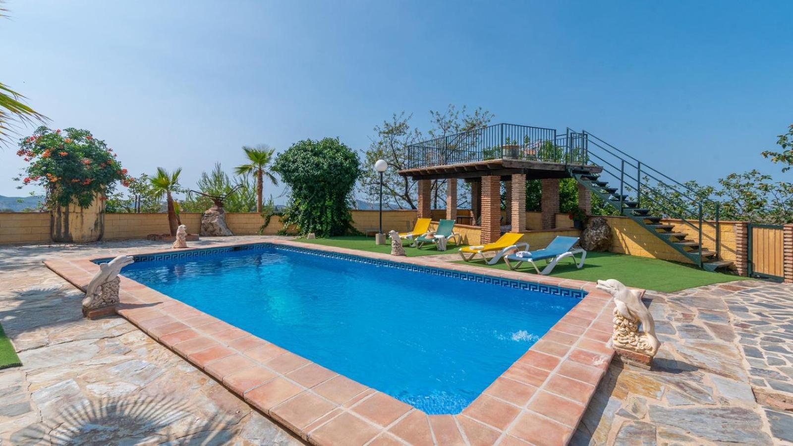 Villa Paraiso Andaluz Sedella By Ruralidays מראה חיצוני תמונה