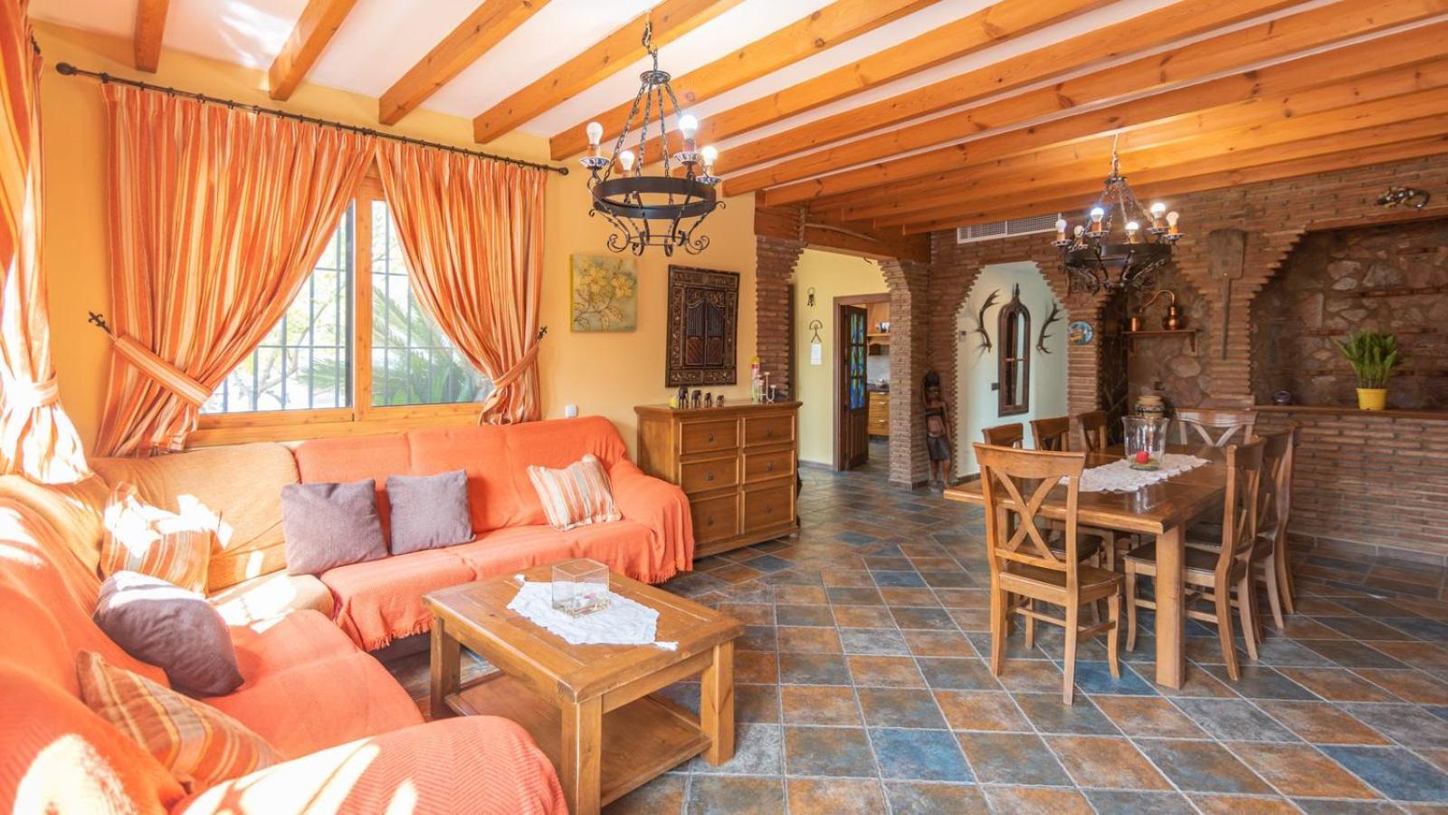 Villa Paraiso Andaluz Sedella By Ruralidays מראה חיצוני תמונה