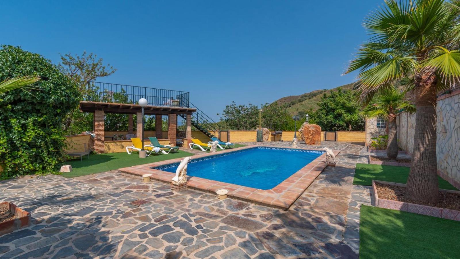 Villa Paraiso Andaluz Sedella By Ruralidays מראה חיצוני תמונה